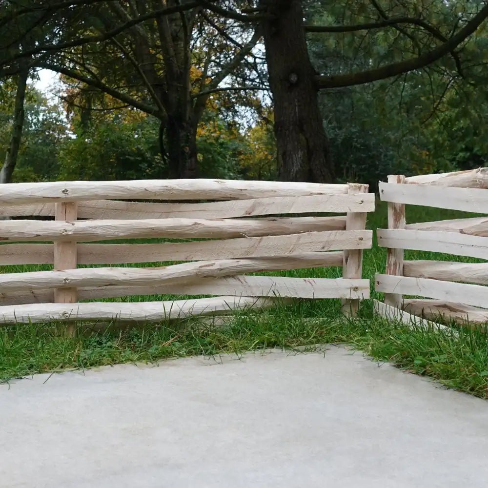 Premium Chestnut Lawn Edging - 30cm Height