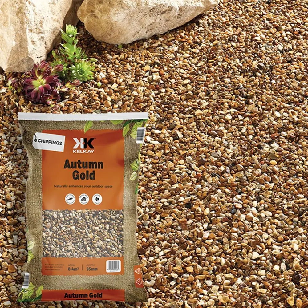 Autumn Gold Planter Chippings Pack