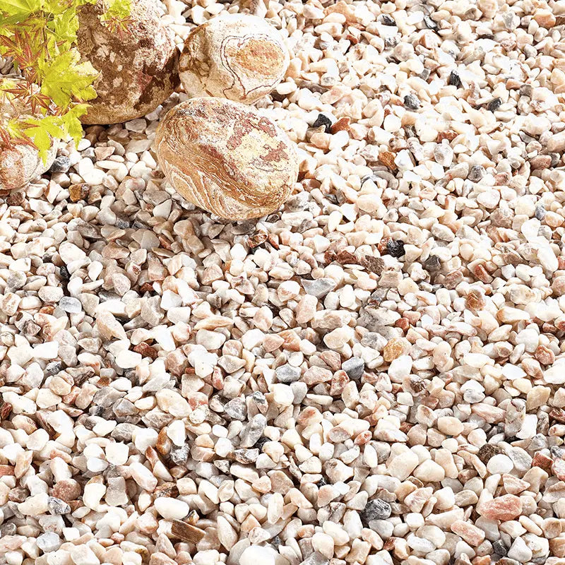 Italian Rose White Planter Chippings Pack