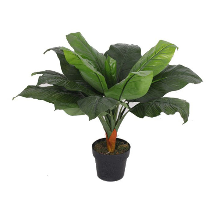 80cm Artificial Large Leaf Tropical Banana Plants - 80cm Banana