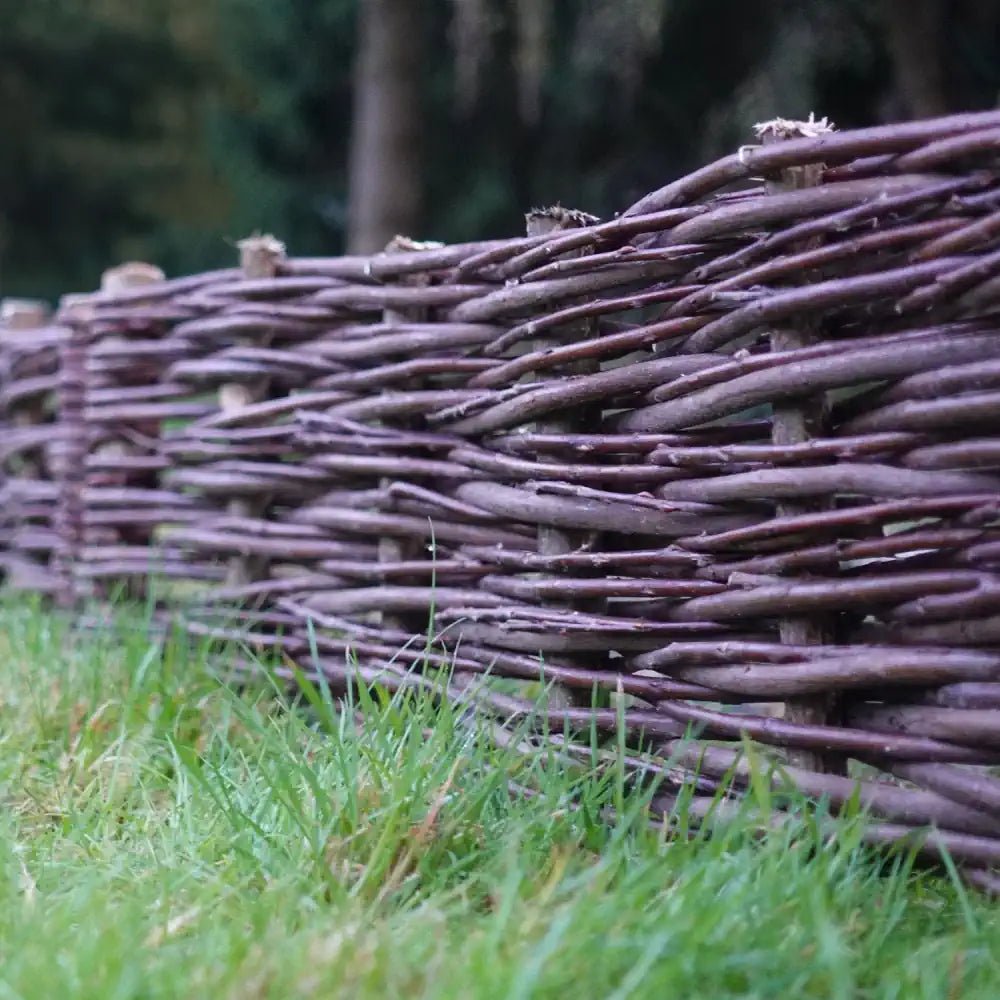 Willow Lawn Edging – 20cm Height