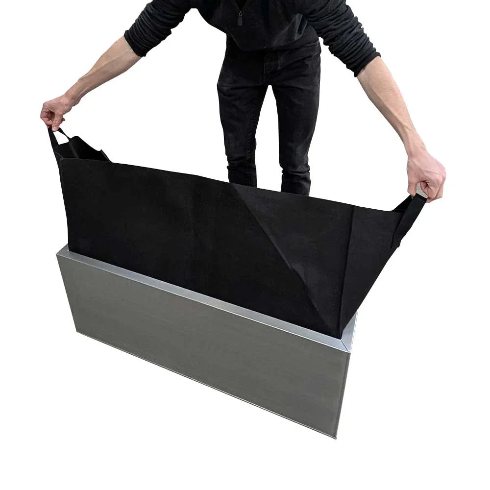 2m Fabric Grow Bag Liner for Troughs (400 GSM)