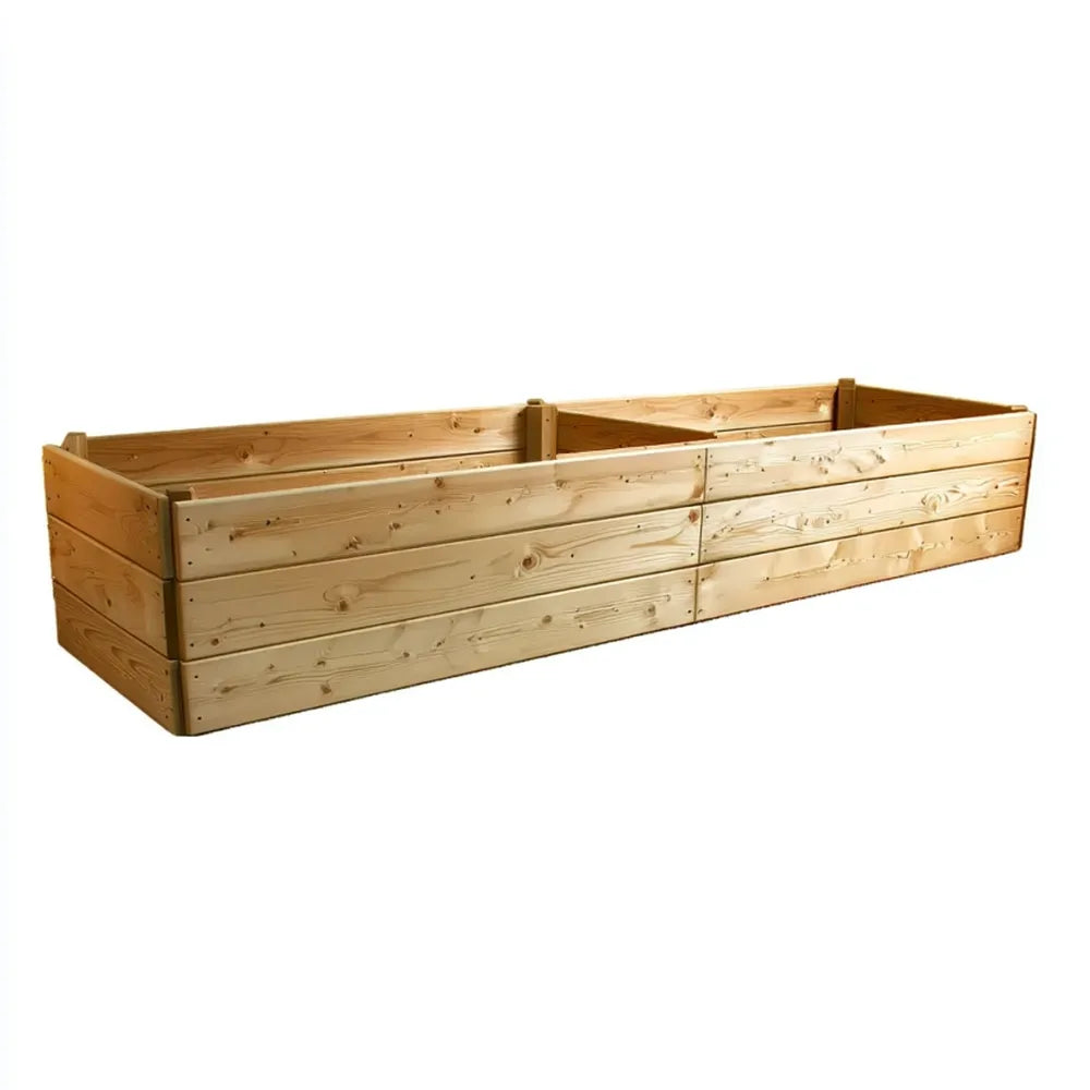 Premium Long Wood Raised Bed