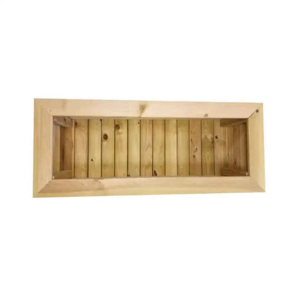 Deluxe Large Wooden Trough Planter
