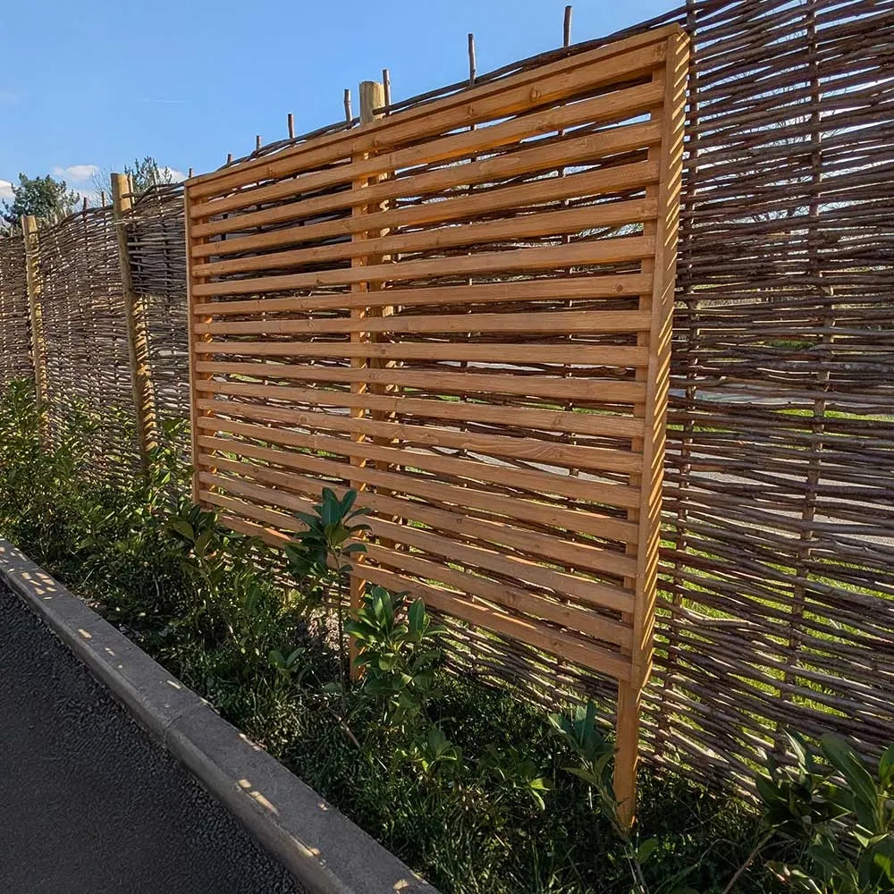 Tanalised Trellis for Extra Long Pine Planter