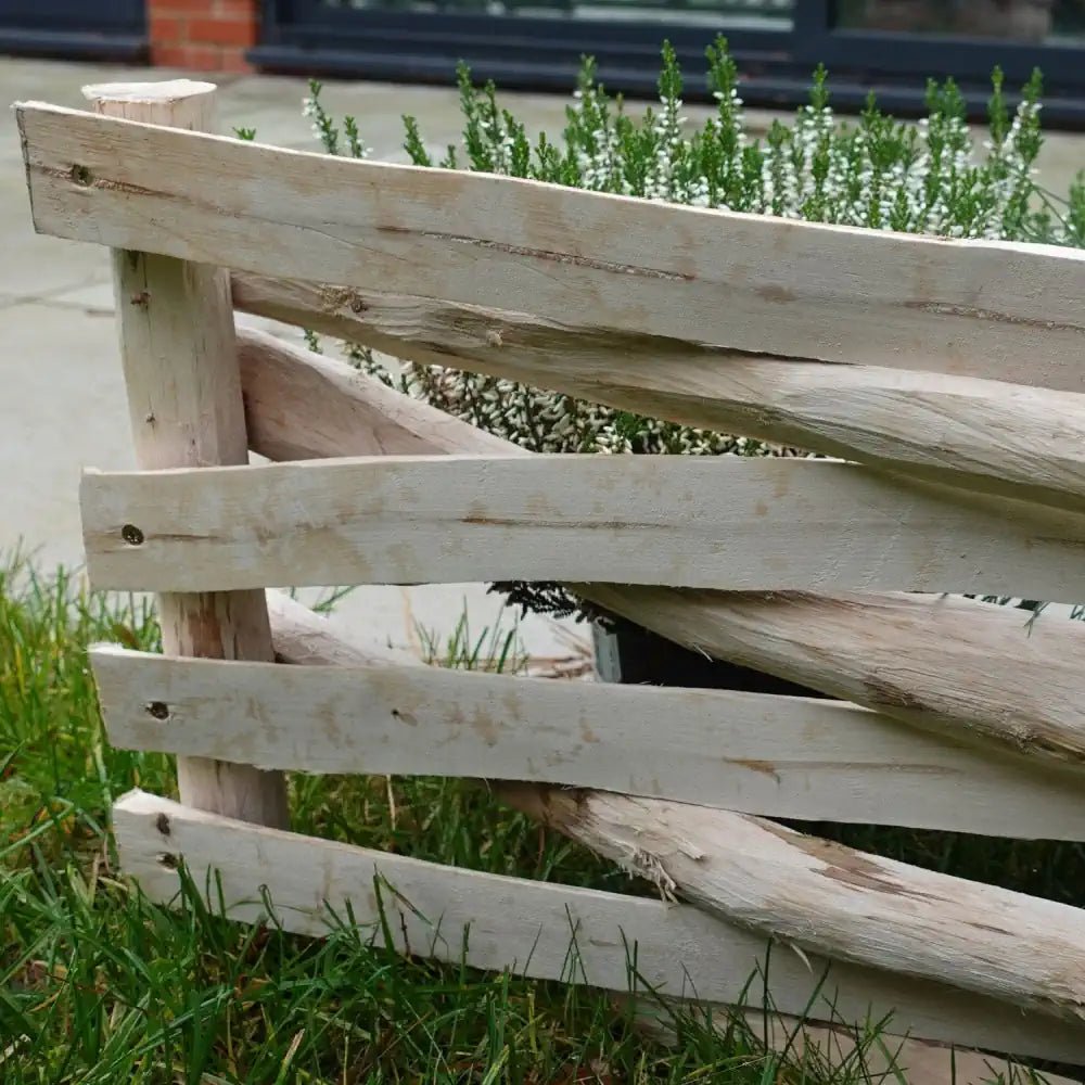 Premium Chestnut Lawn Edging - 30cm Height