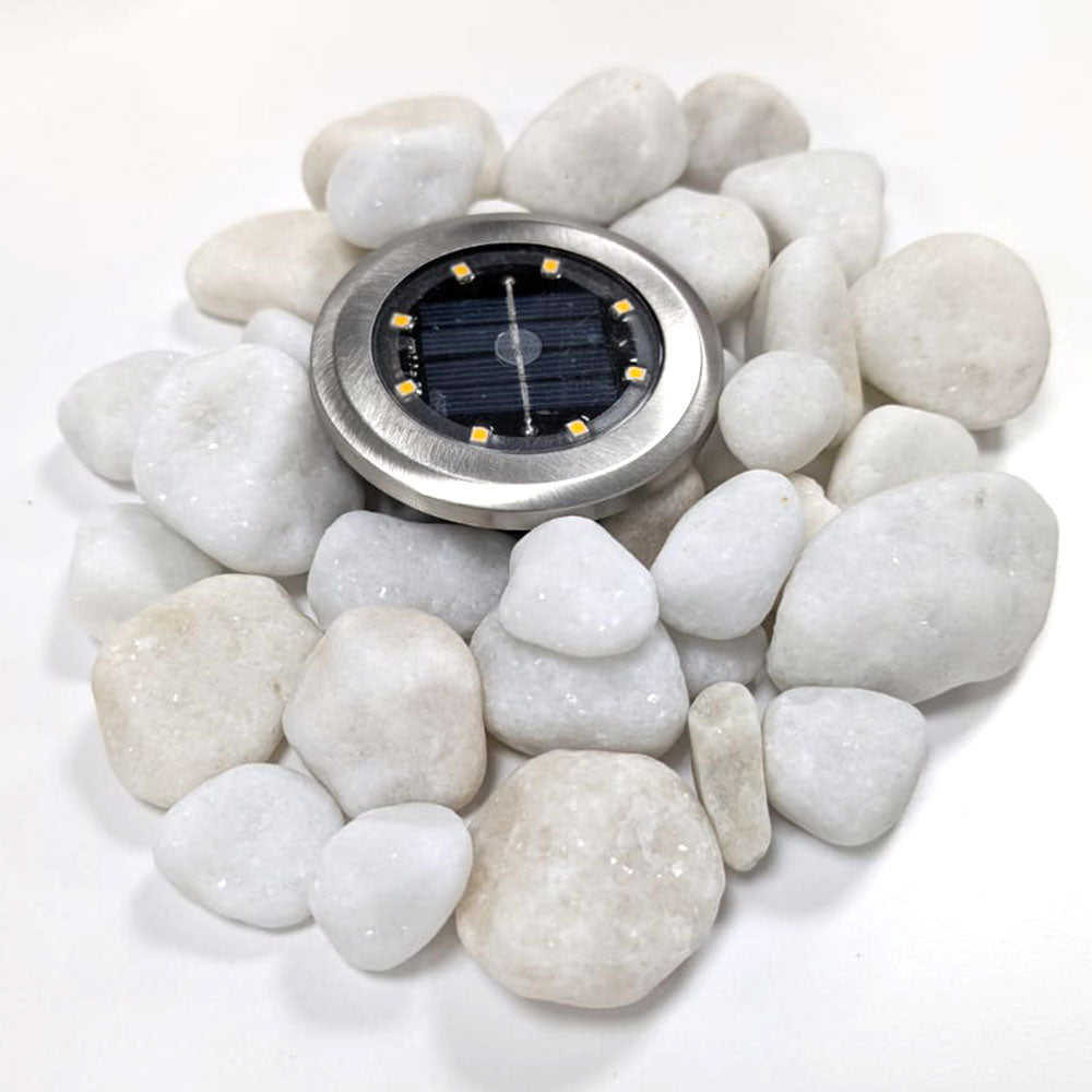 #Polar White Pebbles