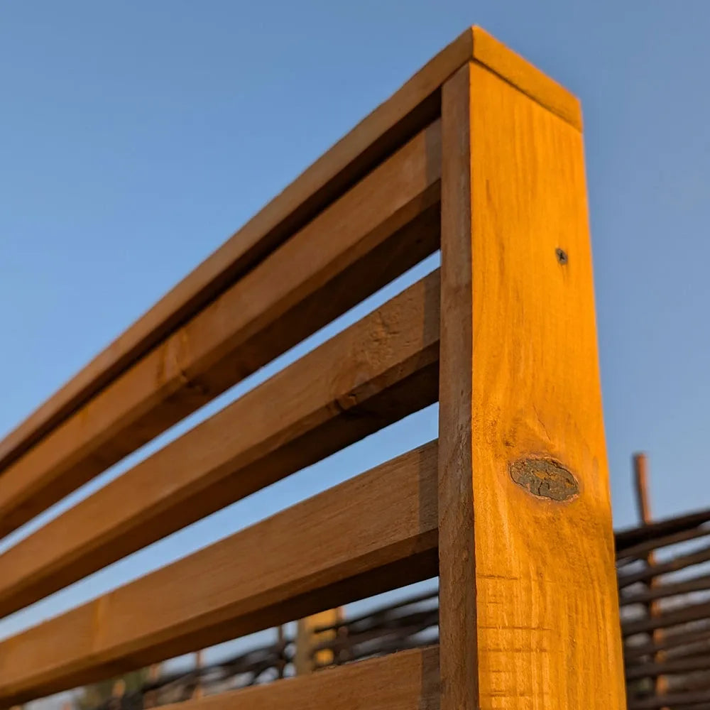 Wooden Planter with Trellis - Pressure Treated