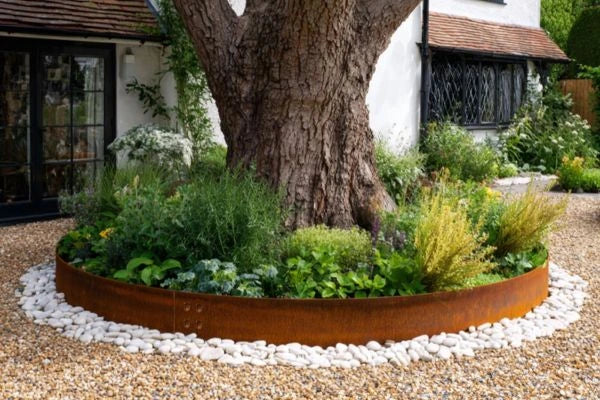 Tree Rings: The Simple Garden Edging Solution Every Gardener Should Know