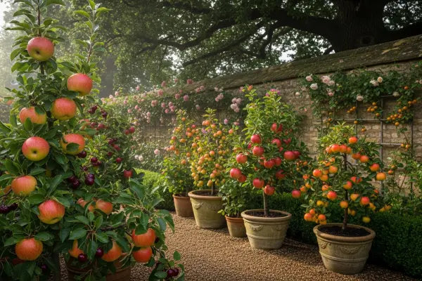 The Small-Space Orchard: A Guide to Growing Dwarf Fruit Trees in British Gardens