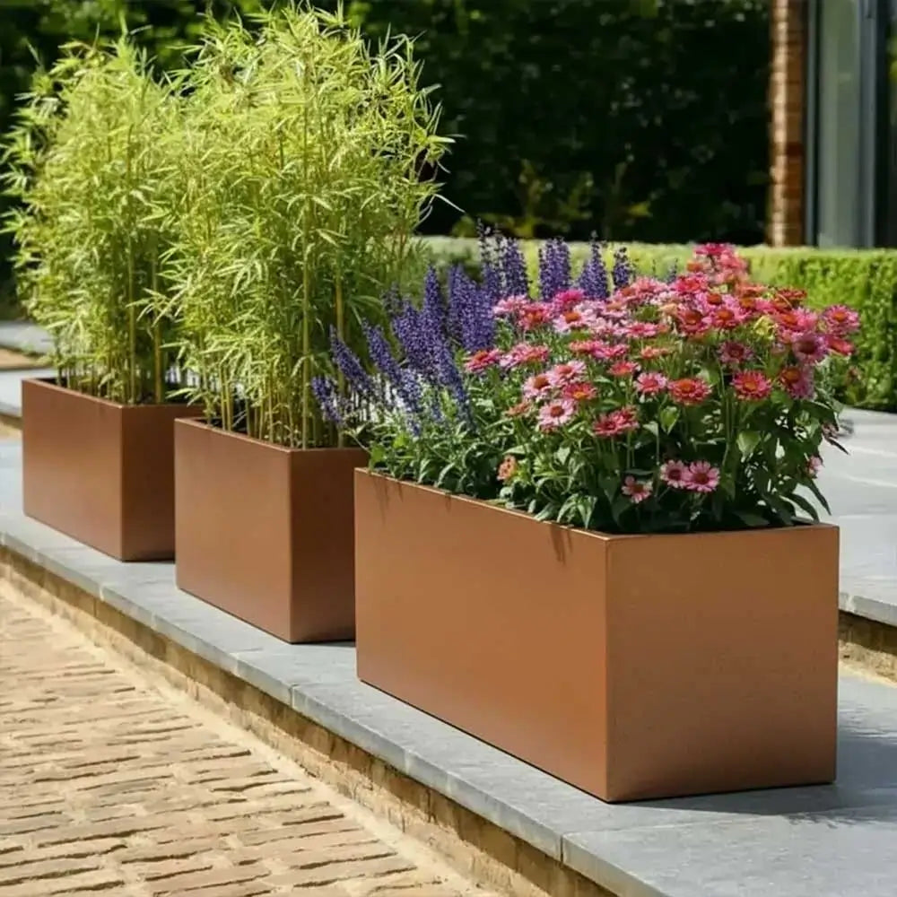 #Copper
#120cm(L) x 40cm(W) x 40cm(H)
#100cm(L) x 40cm(W) x 40cm(H)
#75cm(L) x 32cm(W) x 32cm(H)
#70cm(L) x 24cm(W) x 24cm(H)
#With Liner
#No Liner