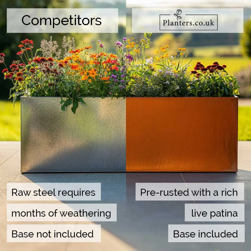 #100cm(L) x 40cm(W) x 40cm(H)
#With Liner
#No Liner