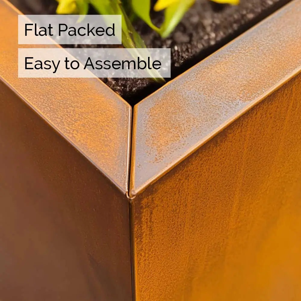 #100cm(L) x 40cm(W) x 40cm(H)
#With Liner
#No Liner