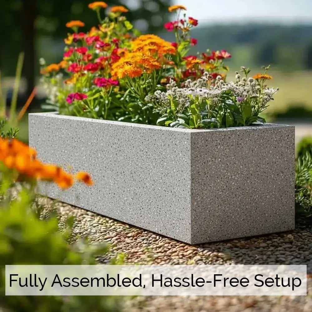 #Grey Stone
#120cm(L) x 40cm(W) x 40cm(H)
#100cm(L) x 40cm(W) x 40cm(H)
#75cm(L) x 32cm(W) x 32cm(H)
#70cm(L) x 24cm(W) x 24cm(H)
#With Liner
#No Liner