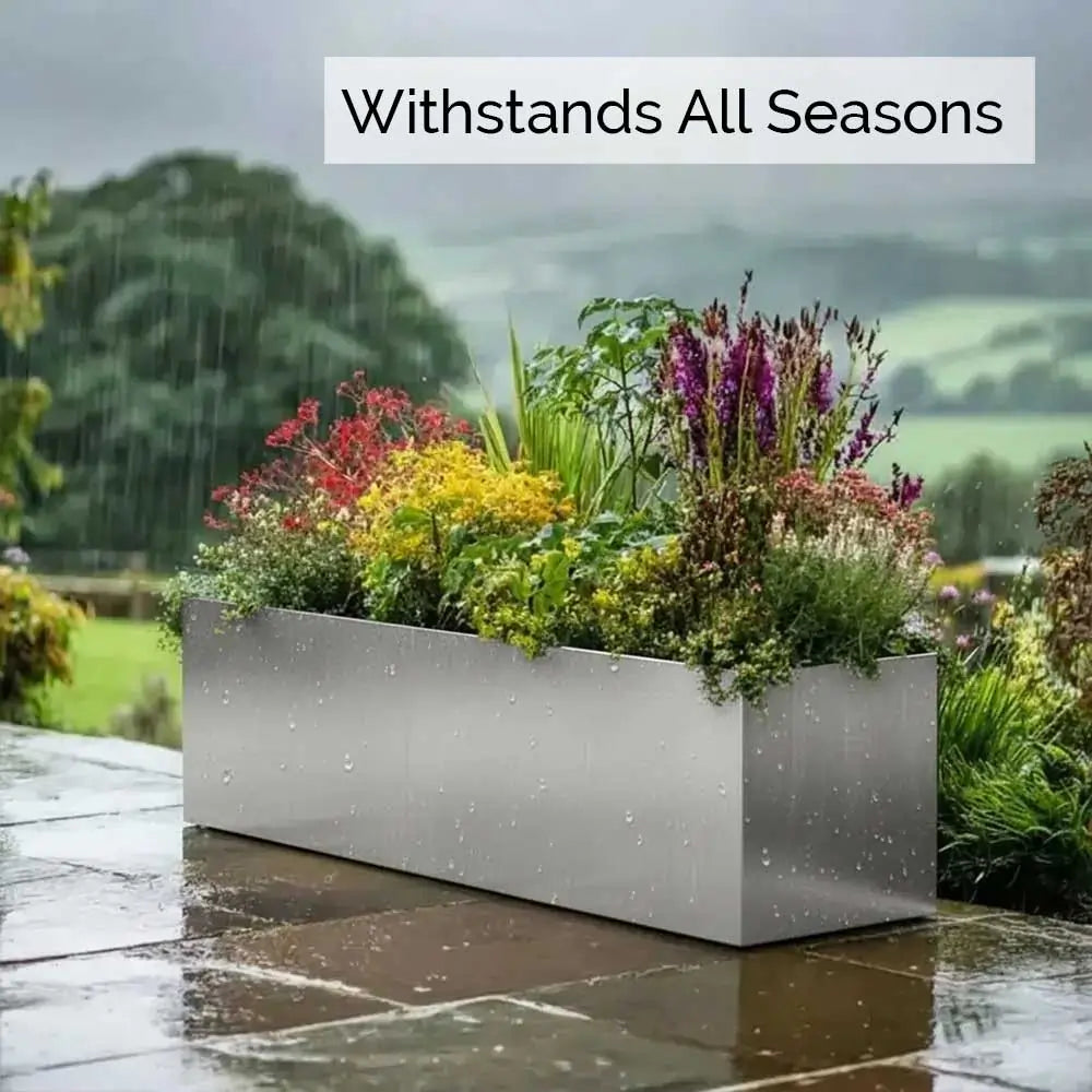 #Silver
#120cm(L) x 40cm(W) x 40cm(H)
#100cm(L) x 40cm(W) x 40cm(H)
#75cm(L) x 32cm(W) x 32cm(H)
#70cm(L) x 24cm(W) x 24cm(H)
#With Liner
#No Liner