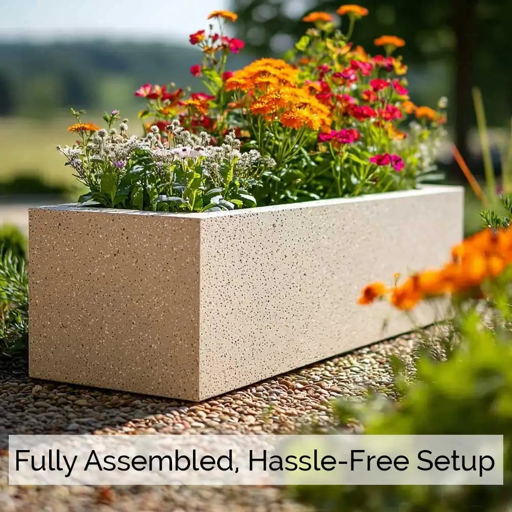 #Sand Stone
#120cm(L) x 40cm(W) x 40cm(H)
#100cm(L) x 40cm(W) x 40cm(H)
#75cm(L) x 32cm(W) x 32cm(H)
#70cm(L) x 24cm(W) x 24cm(H)
#With Liner
#No Liner