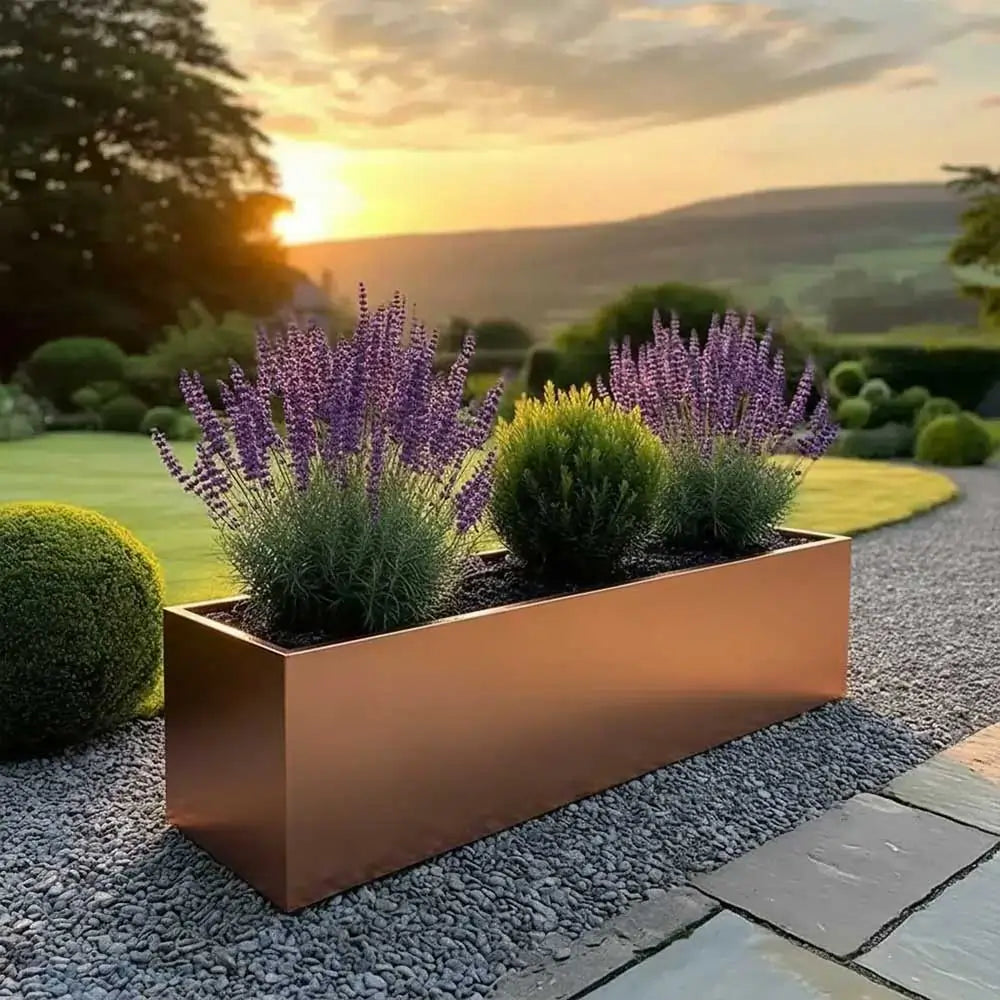 #Copper
#120cm(L) x 40cm(W) x 40cm(H)
#100cm(L) x 40cm(W) x 40cm(H)
#With Liner
#No Liner