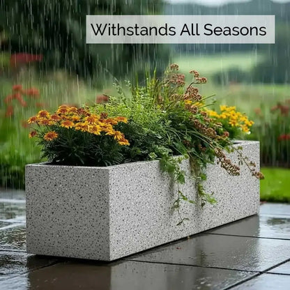 #Grey Stone
#120cm(L) x 40cm(W) x 40cm(H)
#100cm(L) x 40cm(W) x 40cm(H)
#75cm(L) x 32cm(W) x 32cm(H)
#70cm(L) x 24cm(W) x 24cm(H)
#With Liner
#No Liner