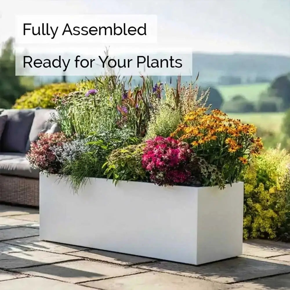 #White
#120cm(L) x 40cm(W) x 40cm(H)
#100cm(L) x 40cm(W) x 40cm(H)
#75cm(L) x 32cm(W) x 32cm(H)
#70cm(L) x 24cm(W) x 24cm(H)
#With Liner
#No Liner