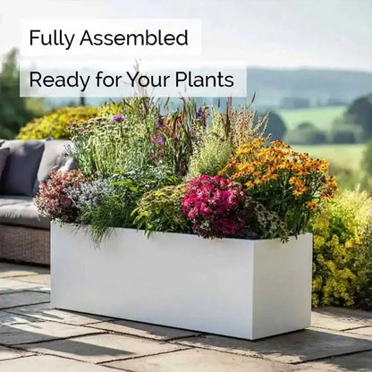 #White
#120cm(L) x 40cm(W) x 40cm(H)
#100cm(L) x 40cm(W) x 40cm(H)
#75cm(L) x 32cm(W) x 32cm(H)
#70cm(L) x 24cm(W) x 24cm(H)
#With Liner
#No Liner