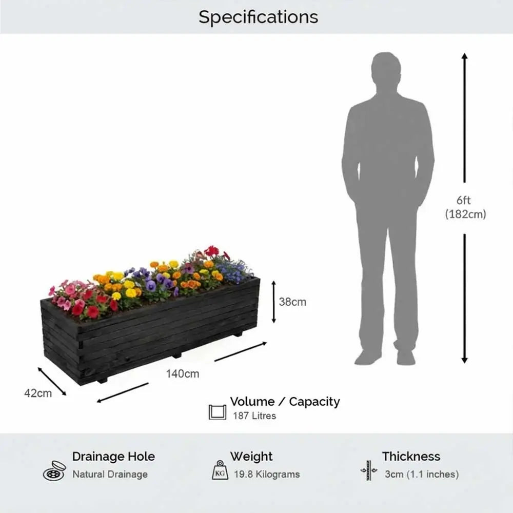 #black
#140cm(L) x 42cm(W) x 38cm(H)
#With Liner
#No Liner