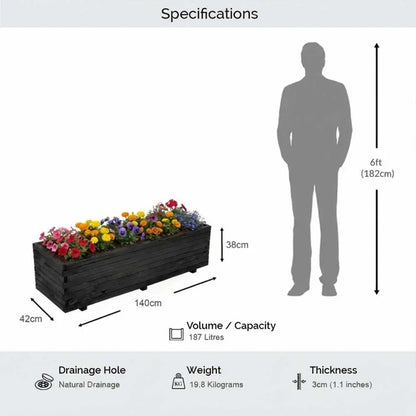 #black
#140cm(L) x 42cm(W) x 38cm(H)
#With Liner
#No Liner