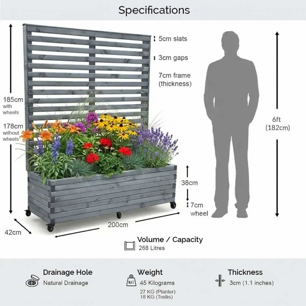 #Grey
#No Wheels or Liner
#With Liner
#With Wheels
#With Liner and Wheels
#2m
#1.8m