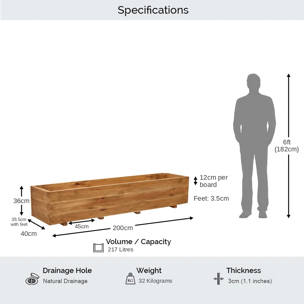 #Natural
#200cm(L) x 40cm(W) x 40cm(H)
#No Liner Or Wheels
#Wheels Only
#Liner Only
#Liner & Wheels