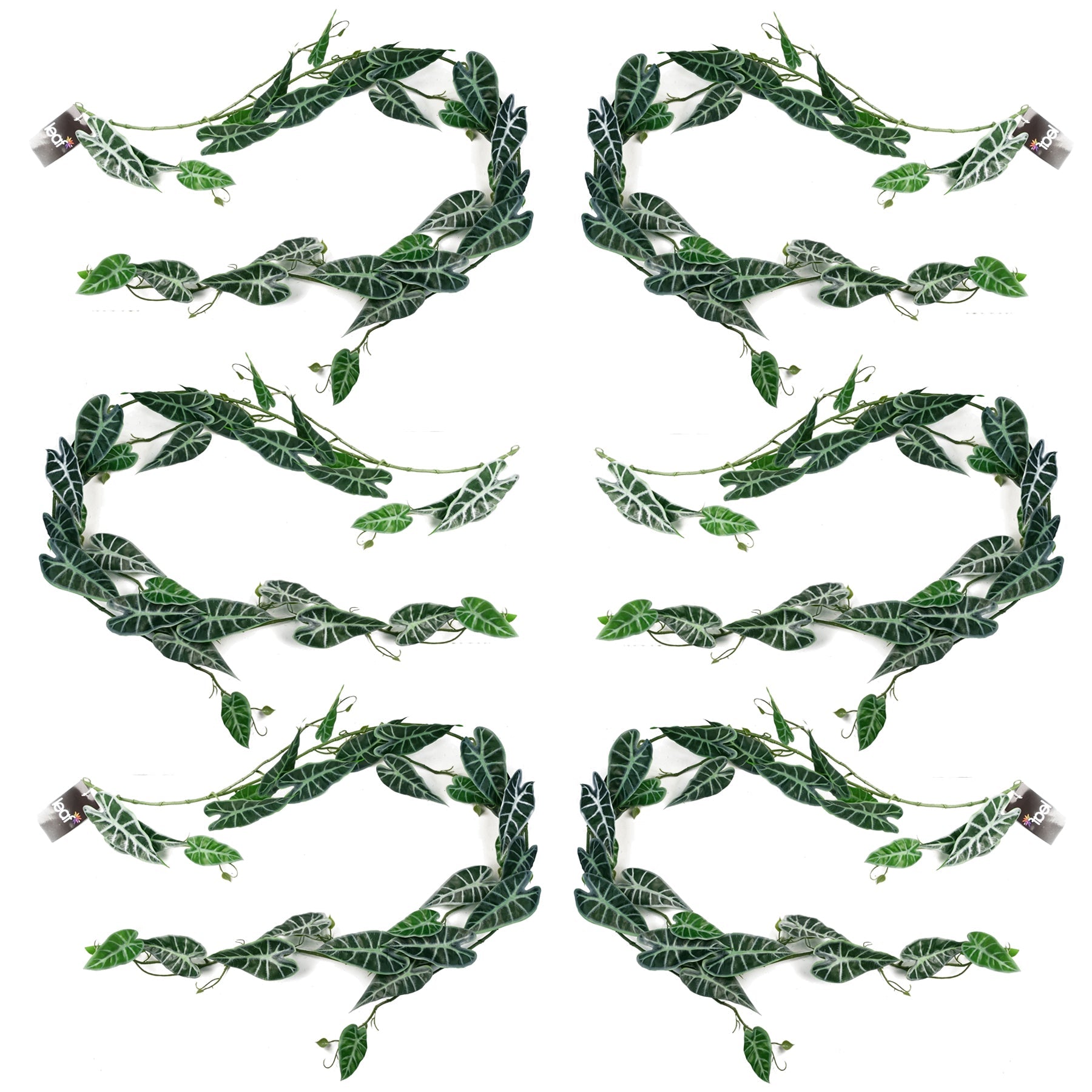 6 x 180cm Artificial Hanging Trailing Amazonica Plant