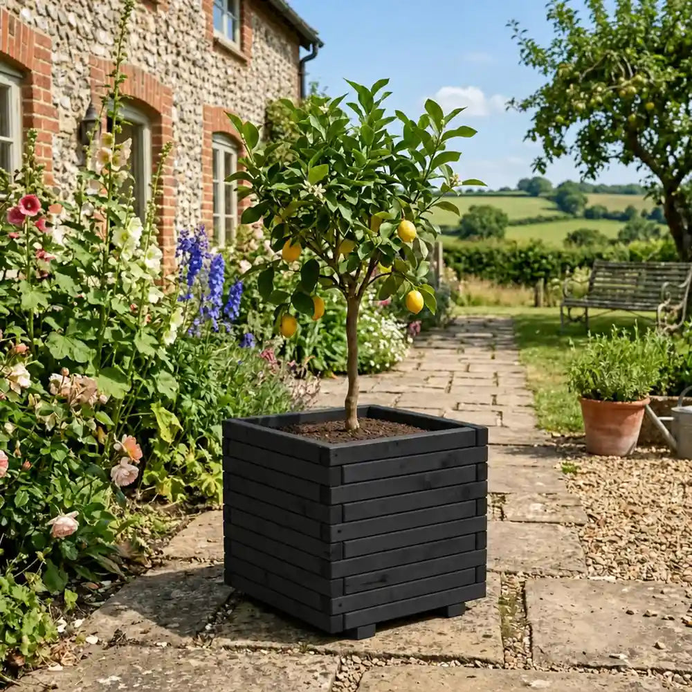 #Black
#40cm(L) x 40cm(W) x 40cm(H)
#With Liner
#No Liner