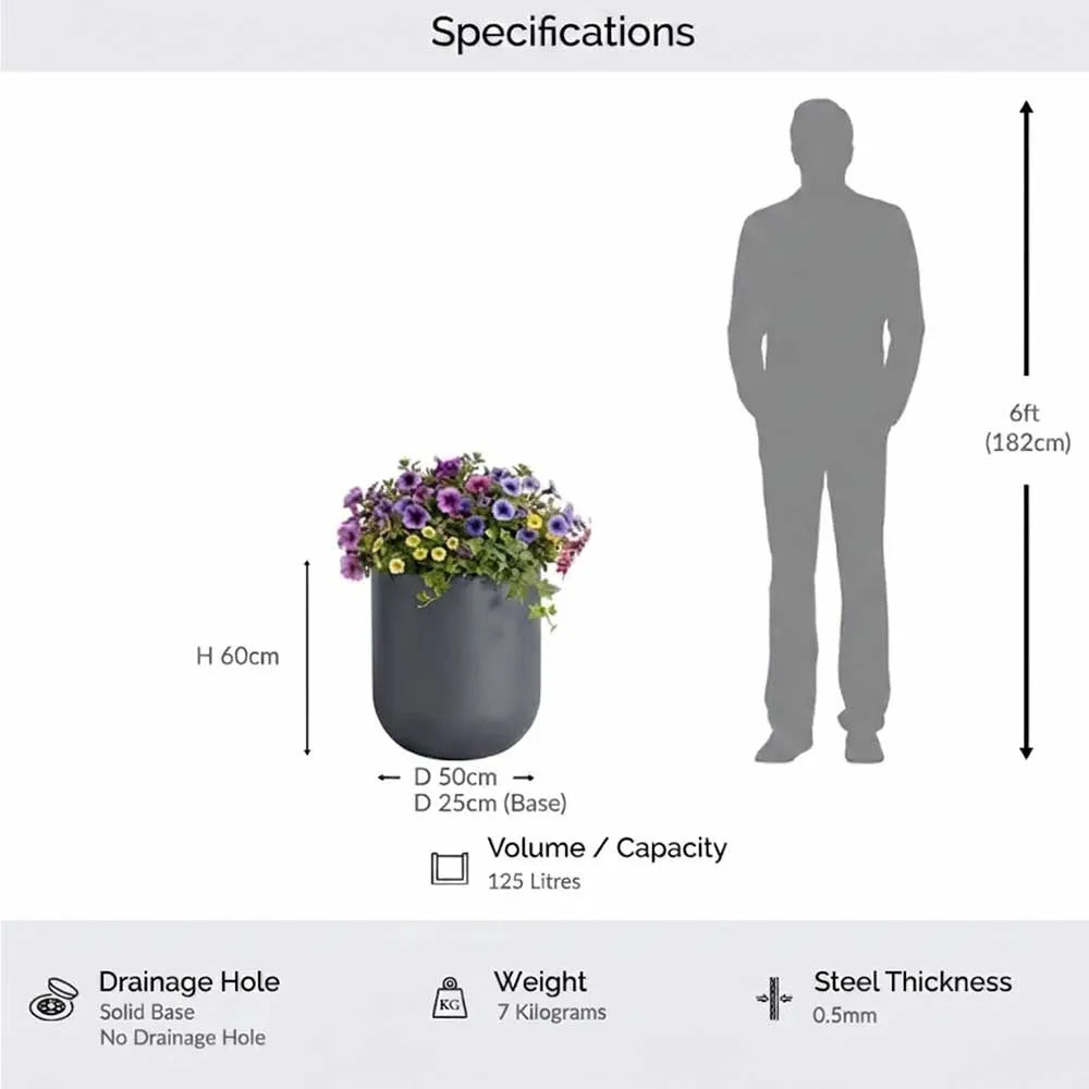 #50cm(D) x 60cm(H)
#Grey