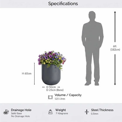 #50cm(D) x 60cm(H)
#Grey