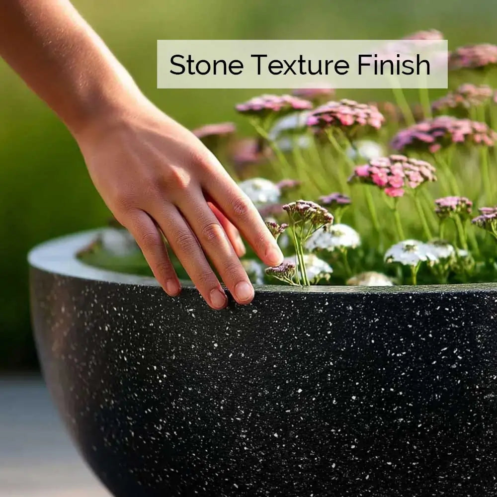 #76cm(D) x 36cm(H)
#51cm(D) x 25cm(H)
#black stone