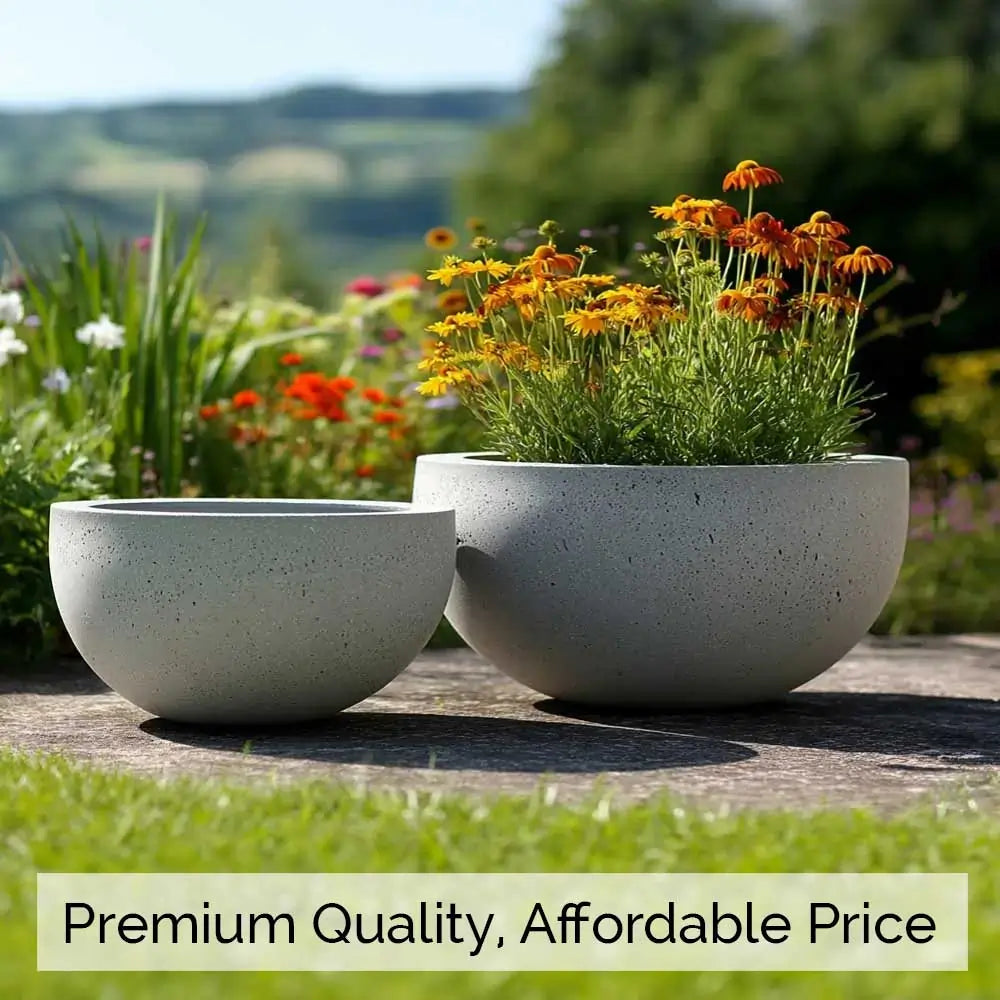 #76cm(D) x 36cm(H)
#51cm(D) x 25cm(H)
#grey stone