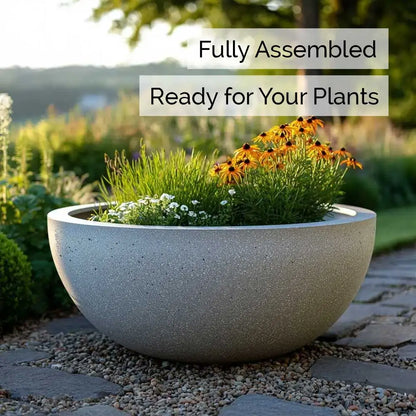 #76cm(D) x 36cm(H)
#51cm(D) x 25cm(H)
#grey stone