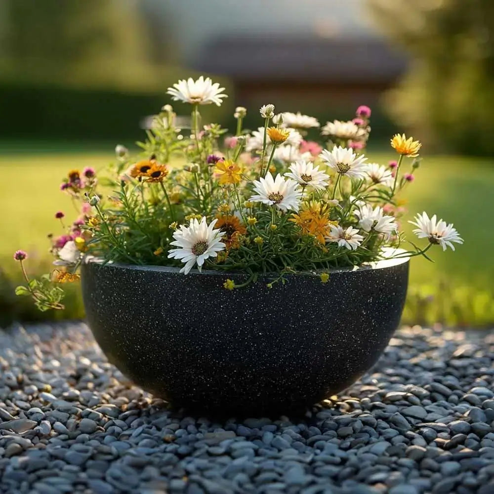 #51cm(D) x 25cm(H)
#black stone