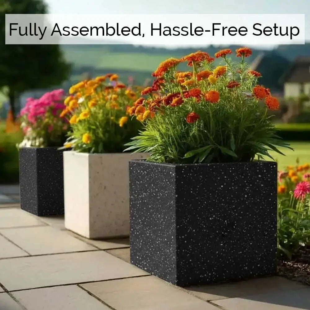 #60cm(L) x 60cm(W) x 60cm(H)
#50cm(L) x 50cm(W) x 50cm(H)
#40cm(L) x 40cm(W) x 40cm(H)
#30cm(L) x 30cm(W) x 30cm(H)
#Black Stone
#With Liner
#No Liner