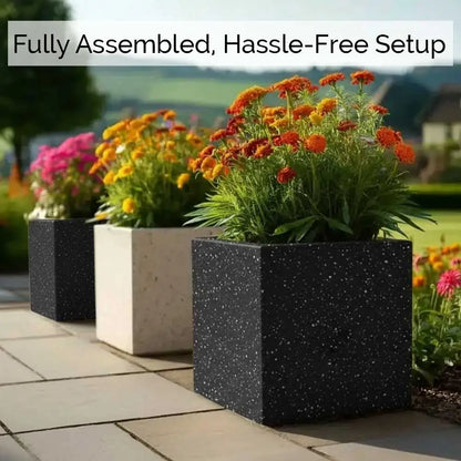 #60cm(L) x 60cm(W) x 60cm(H)
#50cm(L) x 50cm(W) x 50cm(H)
#40cm(L) x 40cm(W) x 40cm(H)
#30cm(L) x 30cm(W) x 30cm(H)
#Black Stone
#With Liner
#No Liner