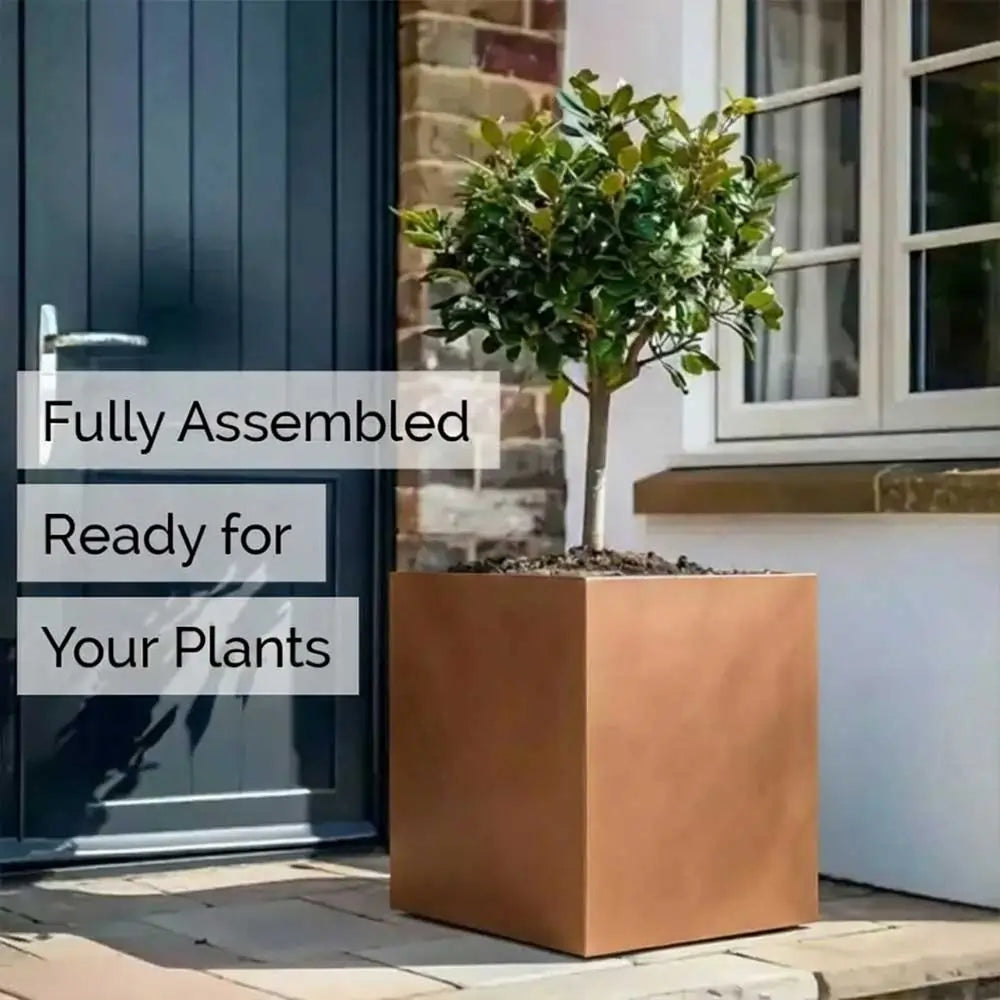 #60cm(L) x 60cm(W) x 60cm(H)
#50cm(L) x 50cm(W) x 50cm(H)
#40cm(L) x 40cm(W) x 40cm(H)
#30cm(L) x 30cm(W) x 30cm(H)
#Copper
#With Liner
#No Liner