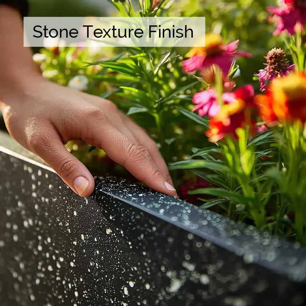 #Black Stone
#120cm(L) x 40cm(W) x 40cm(H)
#100cm(L) x 40cm(W) x 40cm(H)
#75cm(L) x 32cm(W) x 32cm(H)
#70cm(L) x 24cm(W) x 24cm(H)
#With Liner
#No Liner