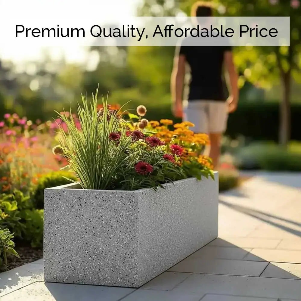 #Grey Stone
#120cm(L) x 40cm(W) x 40cm(H)
#100cm(L) x 40cm(W) x 40cm(H)
#75cm(L) x 32cm(W) x 32cm(H)
#70cm(L) x 24cm(W) x 24cm(H)
#With Liner
#No Liner