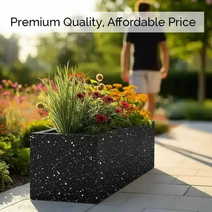 #Black Stone
#120cm(L) x 40cm(W) x 40cm(H)
#100cm(L) x 40cm(W) x 40cm(H)
#75cm(L) x 32cm(W) x 32cm(H)
#70cm(L) x 24cm(W) x 24cm(H)
#With Liner
#No Liner