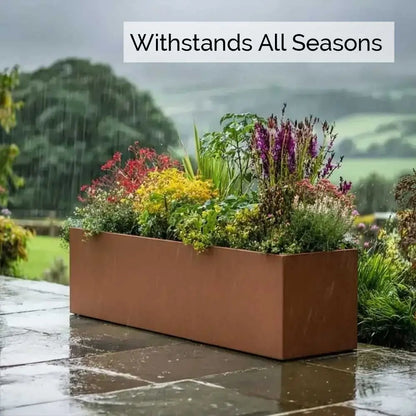 #Copper
#120cm(L) x 40cm(W) x 40cm(H)
#100cm(L) x 40cm(W) x 40cm(H)
#75cm(L) x 32cm(W) x 32cm(H)
#70cm(L) x 24cm(W) x 24cm(H)
#With Liner
#No Liner