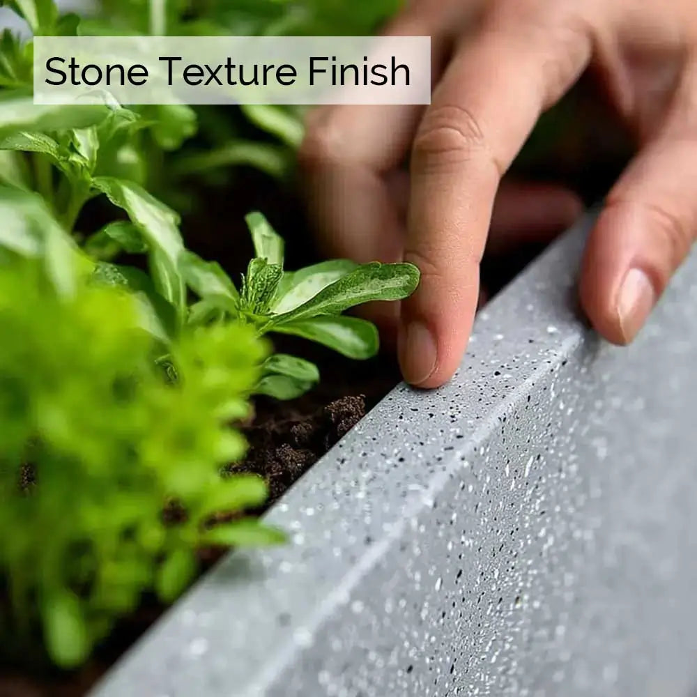 #Grey Stone
#120cm(L) x 40cm(W) x 40cm(H)
#100cm(L) x 40cm(W) x 40cm(H)
#75cm(L) x 32cm(W) x 32cm(H)
#70cm(L) x 24cm(W) x 24cm(H)
#With Liner
#No Liner