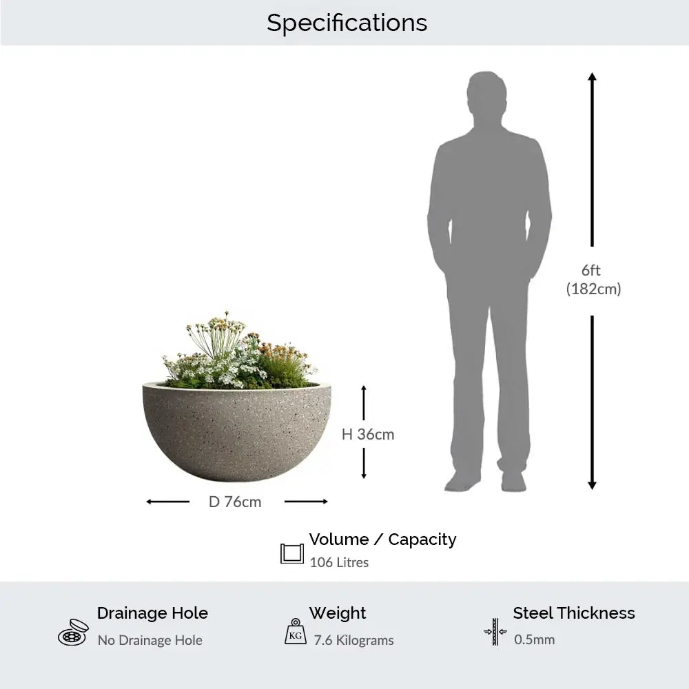 #76cm(D) x 36cm(H)
#Sand Stone