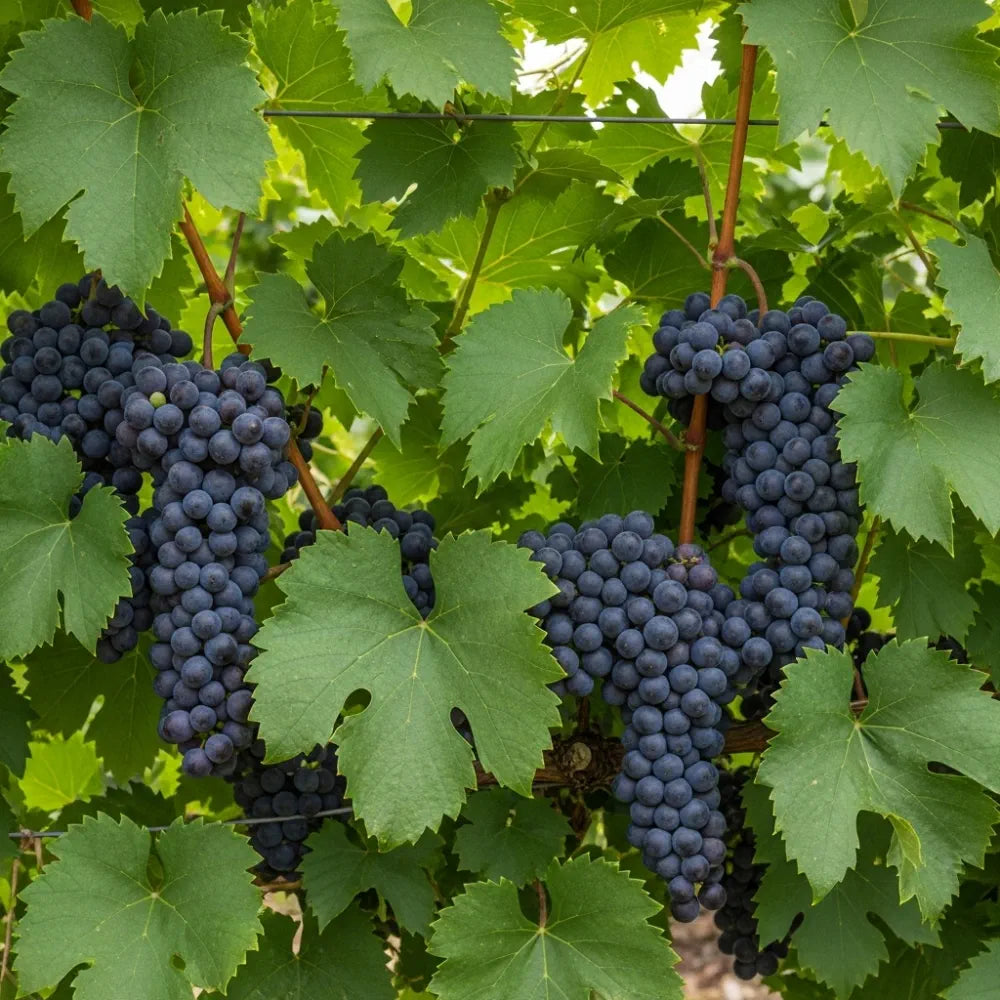 3ft Black Hamburgh' Indoor Grape Vine | 3L Pot