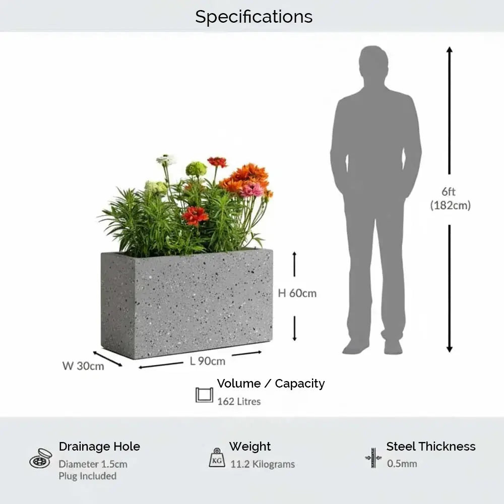 #90cm(L) x 30cm(W) x 60cm(H)
#greystone