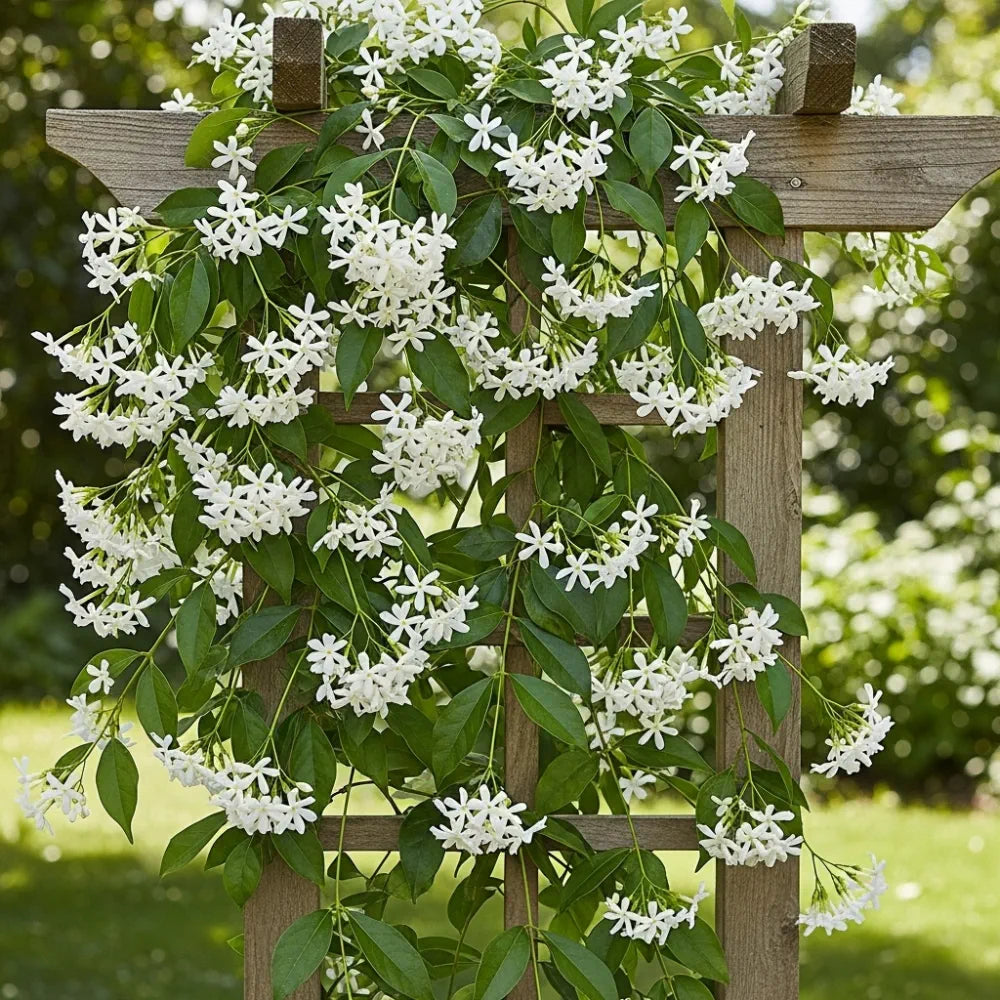 6ft Star Jasmine | Trachelospermum jasminoides | 10L Pot