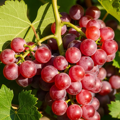 3 Suffolk Red' Seedless Grape Vines | 3L Pots