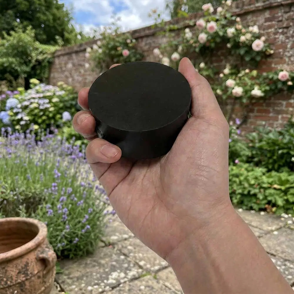 12 Invisible Thick Rubber Pot Feet with Non-Slip Surface Grip & Adhesive Pads - 7cm Diameter 3cm Tall
